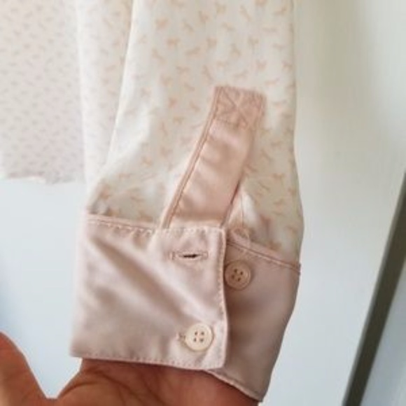 Free People Sheer Unicorn Collared Button Down Top - Picture 8 of 8